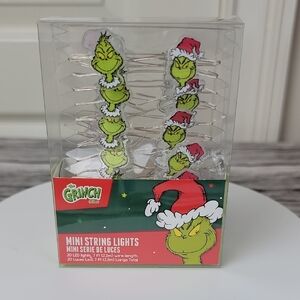 The Grinch Mini String Lights - Green and Red